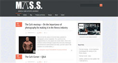 Desktop Screenshot of muscleandsportsscience.com